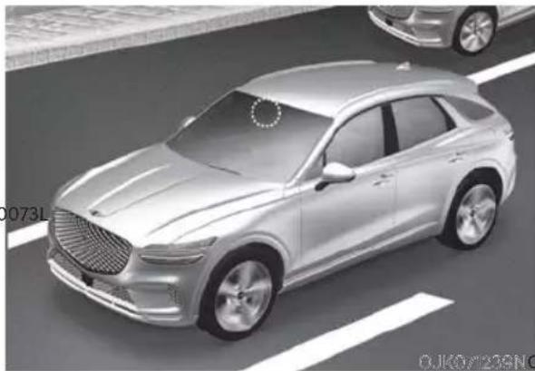 Genesis GV70 (2023) - Front View Camera - 1