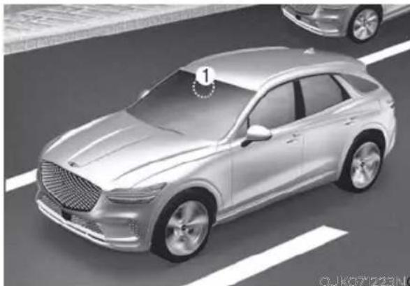 Genesis GV70 (2023) - FORWARD COLLISION-AVOIDANCE ASSIST (FCA) (IF EQUIPPED) - 7
