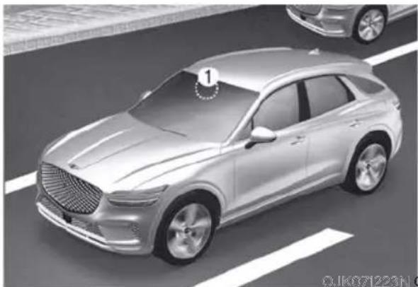 Genesis GV70 (2023) - CAUTION - 1