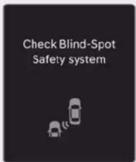 Check Blind-Spot Safety system
