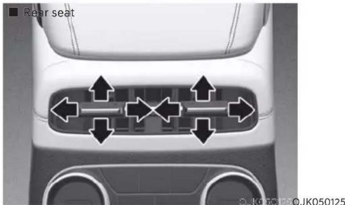■ Rear seat OJK050125
