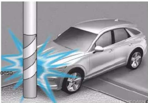 Genesis GV70 (2023) - Side and curtain air bags and front center air bag - 7