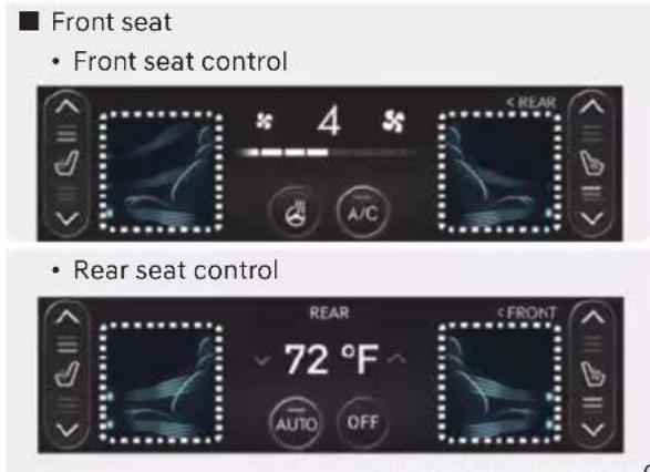 Genesis GV70 (2023) - Mode selection - 1