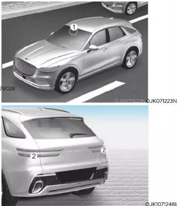 Genesis GV70 (2023) - CAUTION - 3