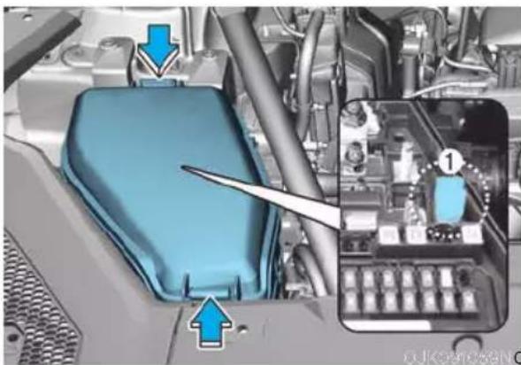 Genesis GV70 (2023) - Instrument Panel Fuse Replacement - 2