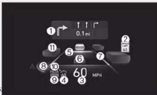 1 0.1 mi 2 60 5 6 7 8 10 HUA NEW 30 60 MPH 9 4