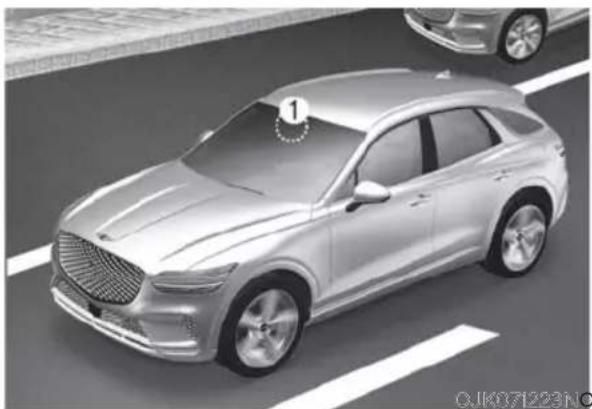 Genesis GV70 (2023) - LANE FOLLOWING ASSIST (LFA) (IF EQUIPPED) - 1
