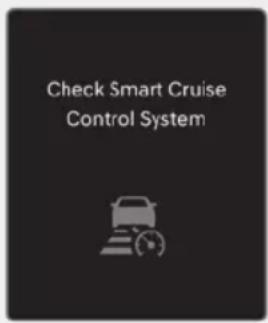Check Smart Cruise Control System