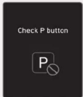 Check P button P
