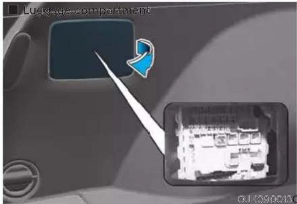 Luggage compartment OJG0908130