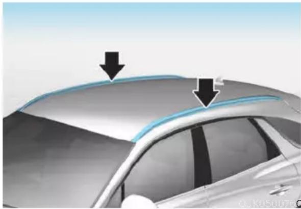 Genesis GV70 (2023) - Roof Side Rails - 1