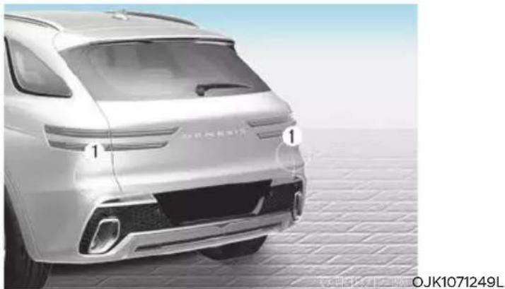 Genesis GV70 (2023) - CAUTION - 1