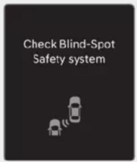 Check Blind-Spot Safety system