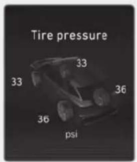 Tire pressure 33 33 36 36 psi