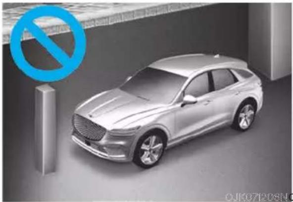 Genesis GV70 (2023) - Limitations of Remote Smart Parking Assist - 5