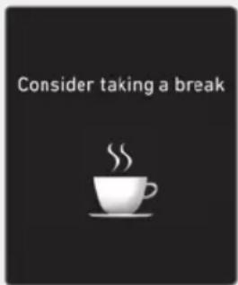 Consider taking a break