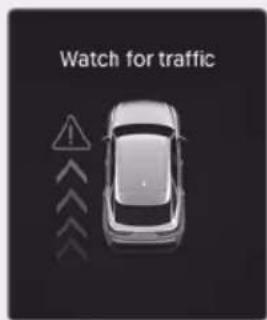 Watch for traffic