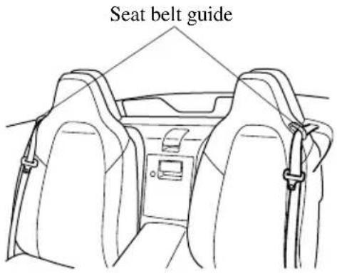 Seat belt guide