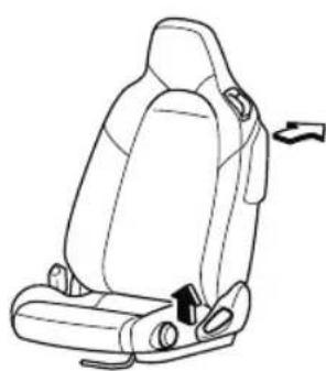 MAZDA MX-5 Miata (2022) - Adjusting the seatback angle (reclining) - 3