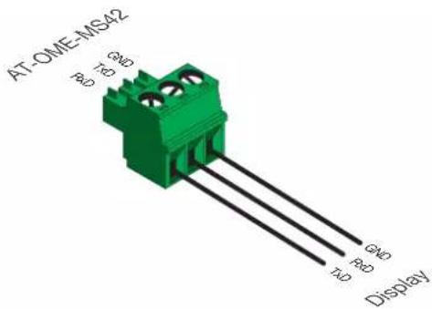 AT-OME-MS42 GND R0 GND R0 Display