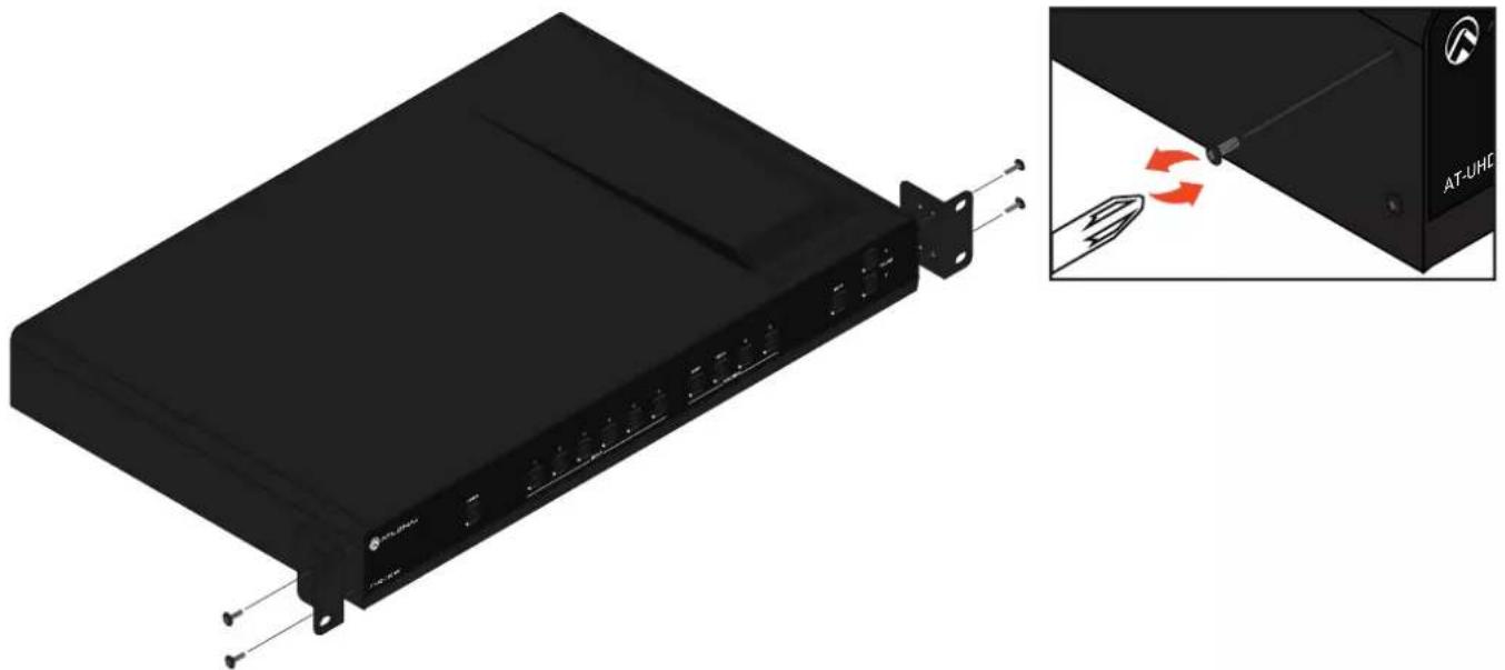 Atlona AT-UHD-CLSO-601 - Rack Installation - 1