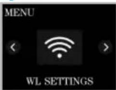 MENU WL SETTINGS