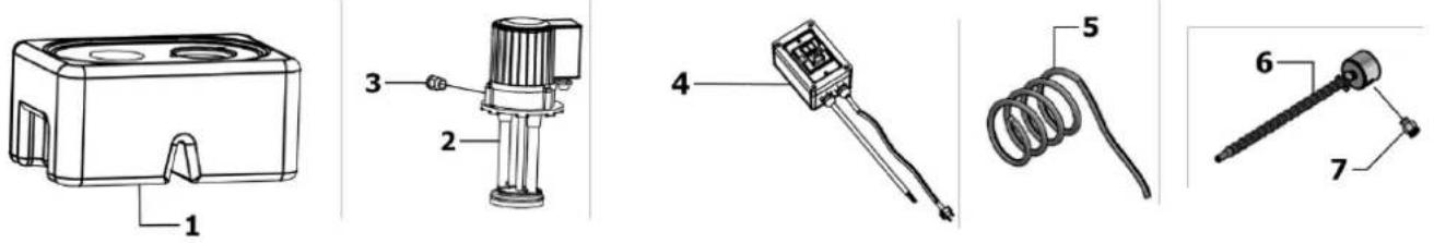 Holzmann KMP 13 - Explosionszeichnung / Exploded view - 1