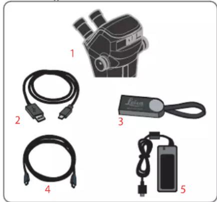 LEICA Ivesta 3 Serie - Standardlieferumfang - 1