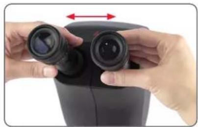 LEICA Ivesta 3 Serie - Einstellung des Augenabstands - 1