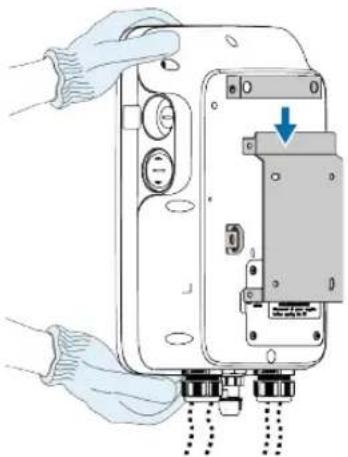 Sungrow AC007UK-01 - Step 3 Mount the charger. - 2