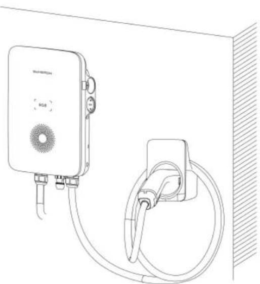 Sungrow AC007UK-01 - Step 3 Mount the charger. - 5