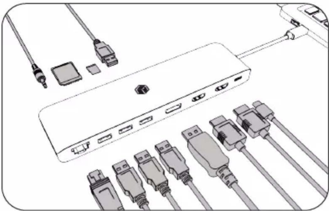Icy Box IB-DK2116-C - Starting up - 2