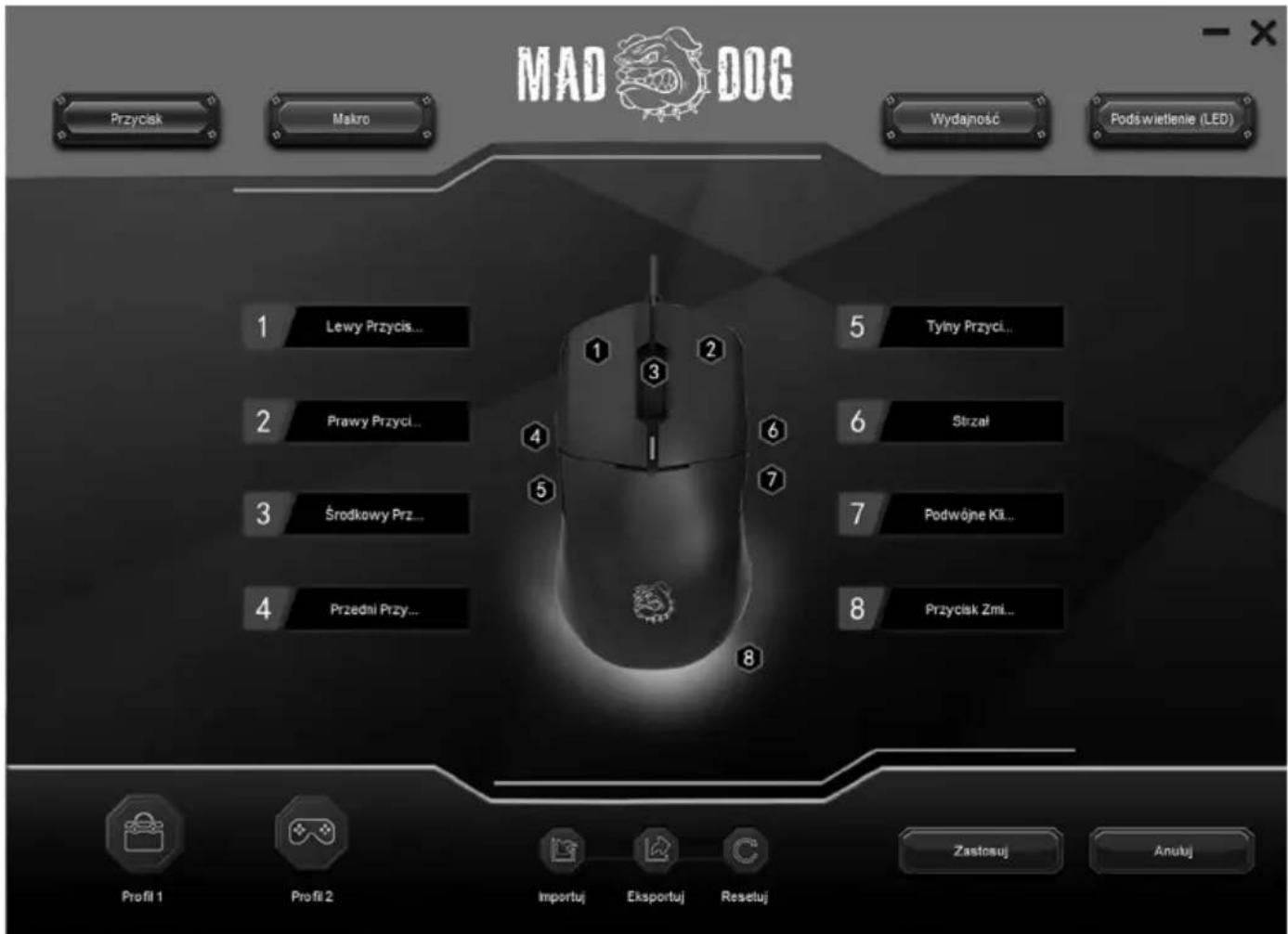 Mad Dog GH950 - Button programming - 1