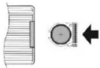 Reflexion HIF79DAB - Changing the battery (remote control) - 2