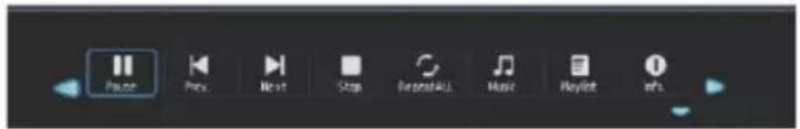 Play Menu Next Stop Peripherals Music Playbox Info