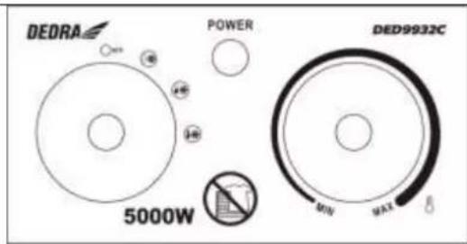 DEDRA POWER DED9932C 5000W MIN MAX