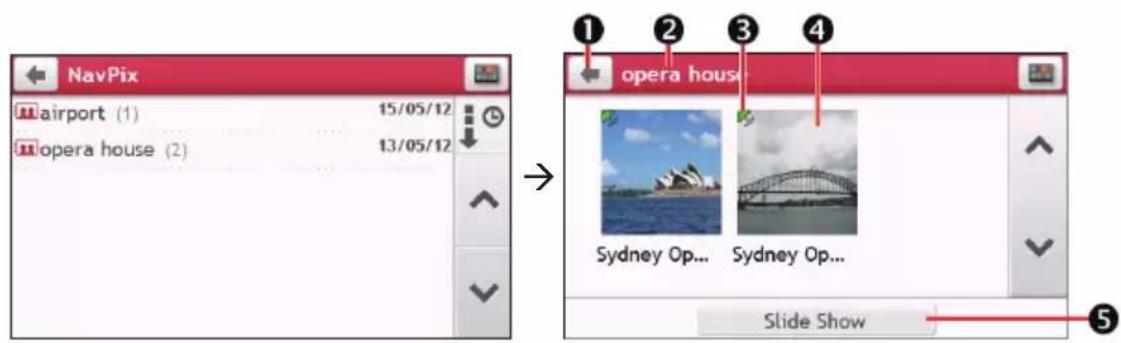 NavPix airport (1) 15/05/12 opera house (2) 13/05/12 → opera house Sydney Op... Sydney Op... Slide Show ① ② ③ ④ ⑤