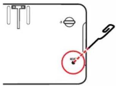 Technical diagram showing a mechanical component with labeled parts and a red circle highlighting a specific feature.