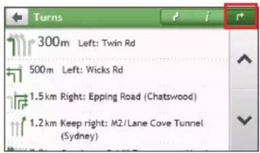 Turns 300m Left: Twin Rd 500m Left: Wicks Rd 1.5 km Right: Epping Road (Chatswood) 1.2 km Keep right: M2/Lane Cove Tunnel (Sydney)