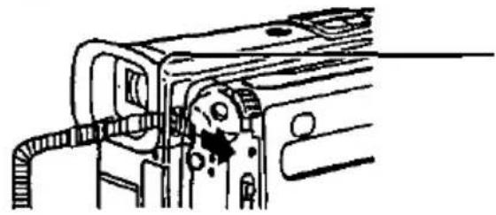 PANASONIC PV-DV700 - Attaching the Shoulder Strap - 1