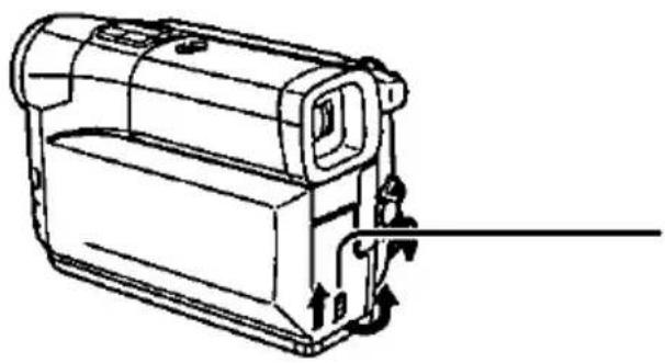 PANASONIC PV-DV700 - Insert/Remove the Battery Pack - 1