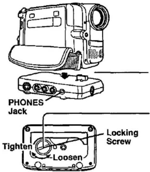 PHONES Jack Tighten Locking Screw -Loosen