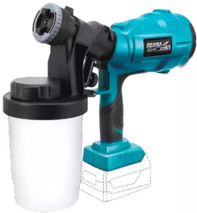 DEDRA DED7057 - DE Akku-Rührwerk 18V Bedienungsanleitung mit Garantiekarte - 1
