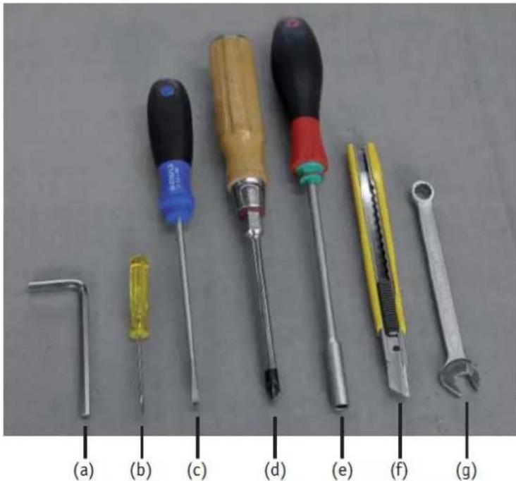 ATLAS ALS-LFI120 - Tools for installation - 1