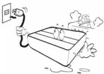BENQ V5000i - Important safety instructions - 14