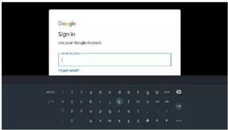 Google Sign in Use your Google Account Email or phone —— / Forget email?