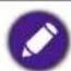 BENQ V5000i - Regulatory Statements Service QR code sticker - 1