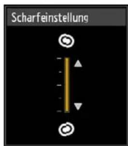 Scharfeinstellung