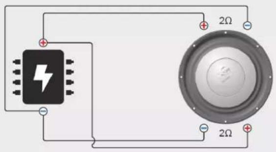 Ground Zero GZRW 6XSPL - Verkabelungmöglichkeiten / Wiring options - 1