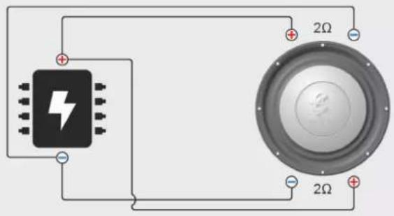 Ground Zero GZRW 10XSPL - Verkabelungmöglichkeiten / Wiring options - 1